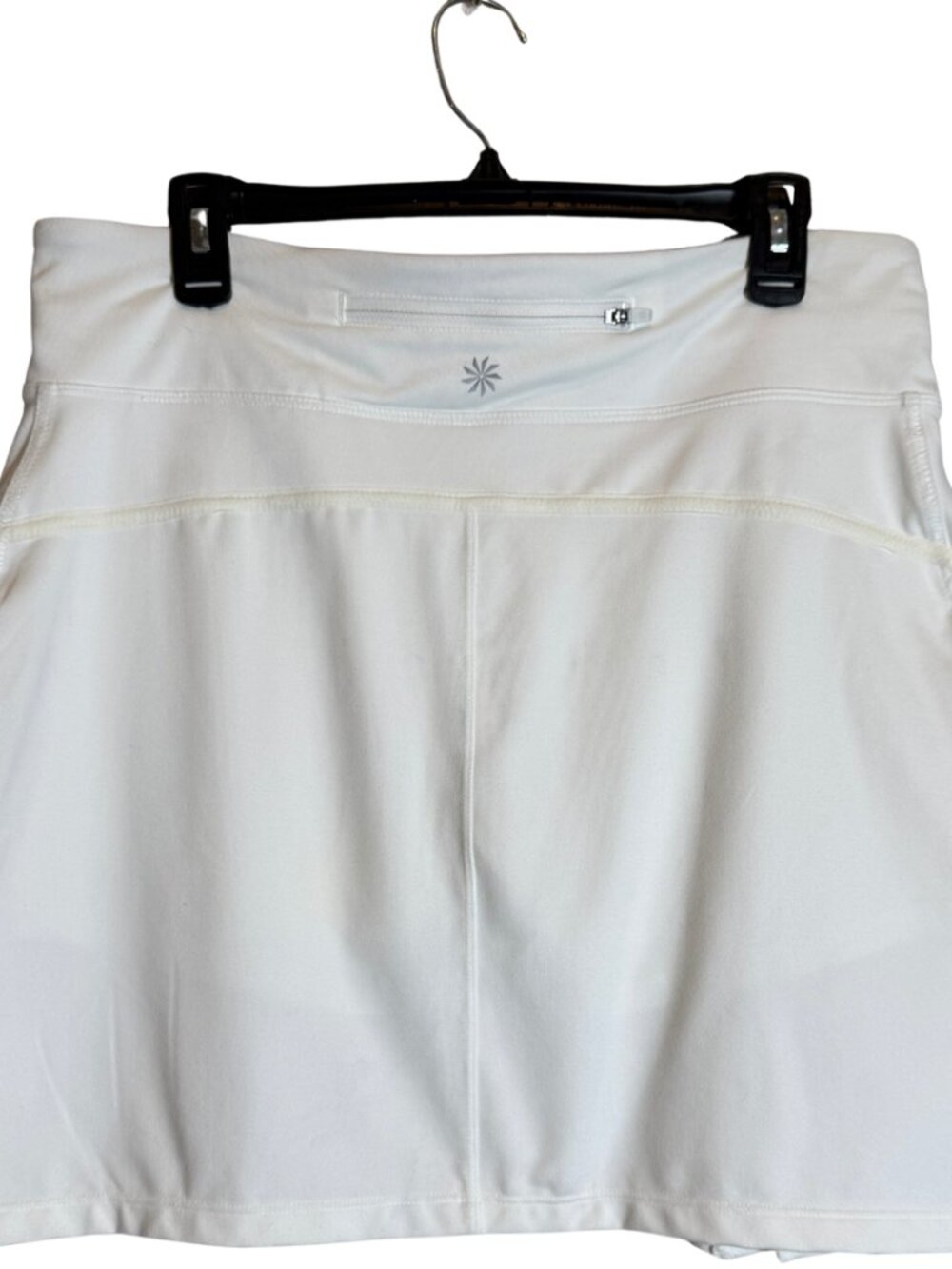 Athleta Under Par Golf Skort Women Large White Preppy Pleated Activewear Outdoor - Picture 3 of 12